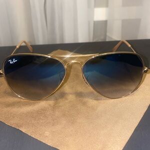 Blue Ombré Rayban Sunglasses